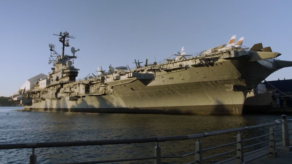 Celebrating '250' from the USS Intrepid