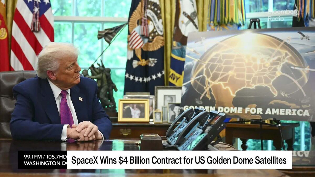 SpaceX Wins $4 Billion Contract for US Golden Dome Satellites