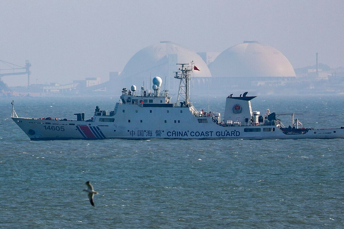 China Coast Guard Rotates Patrol Task Group East of Taiwan
