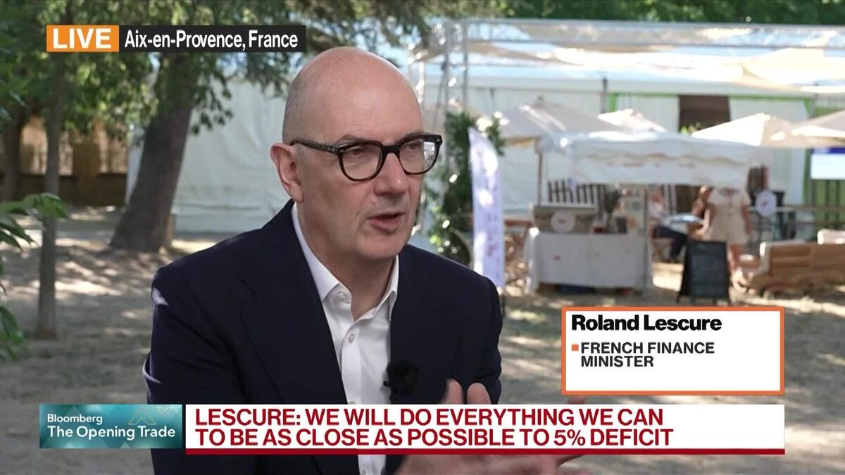 France’s Lescure Wants 2027 Budget That Brings Deficit Below 5%