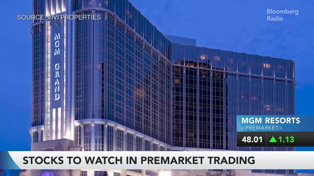MGM Rises on Takeover Bid; SK Hynix Falls on Memory Pullback | Stock Movers