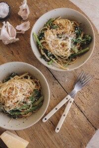 Blistered Broccolini Pasta With Garlic, Lemon & Breadcrumbs Is the Ultimate Dinner Glow-Up