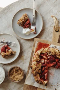 This Strawberry Cream Cheese Galette Is Spring in Dessert Form