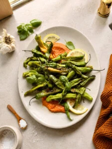 Shishito Peppers With Romesco Might Be The Perfect Summer Appetizer