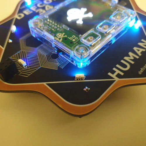 Defcon's new badge is a security key you can see inside