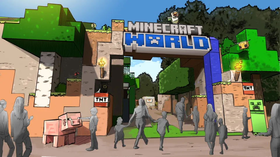 Minecraft World Headed To London’s Chessington World In 2027