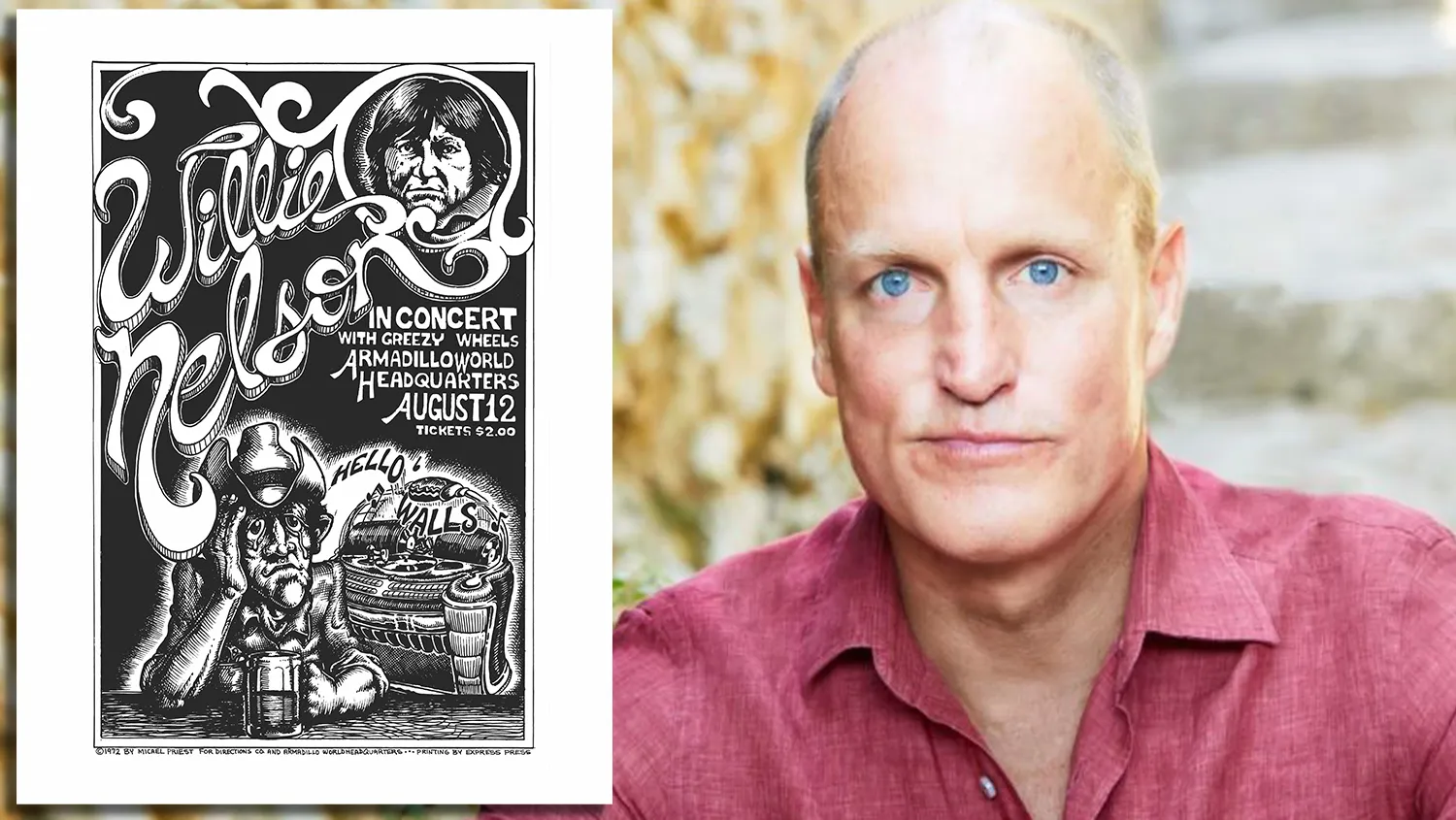 Woody Harrelson To Produce Documentary On Legendary Austin Music Venue Armadillo World Headquarters