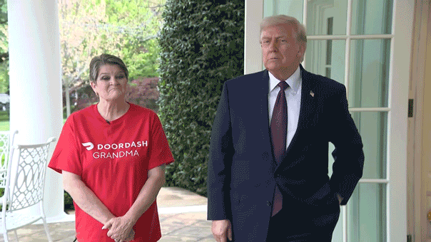 Trump’s McDonald’s order comes with cash surprise for ‘DoorDash Grandma’ outside White House