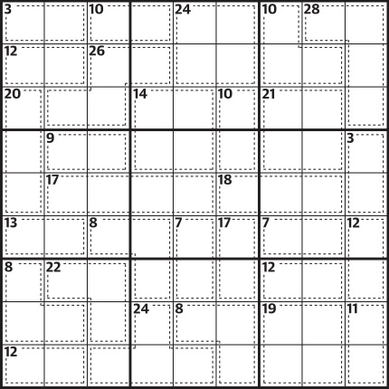 Killer sudoku 1,016