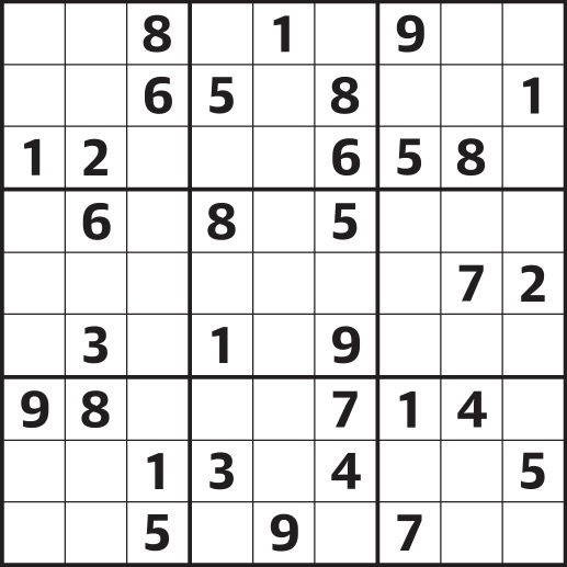 Sudoku 7,271 hard