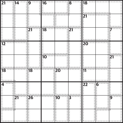Killer sudoku 1,017
