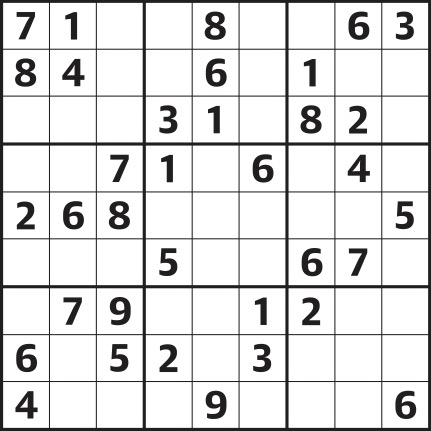 Sudoku 7,284 easy