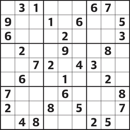 Sudoku 7,287 hard