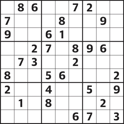 Sudoku 7,292 easy