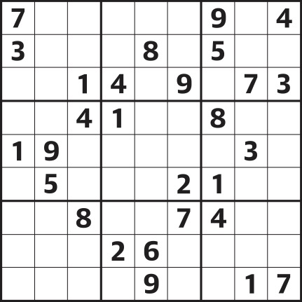 Sudoku 7,327 hard