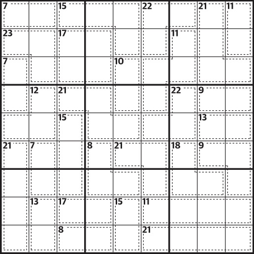 Killer sudoku 1,029