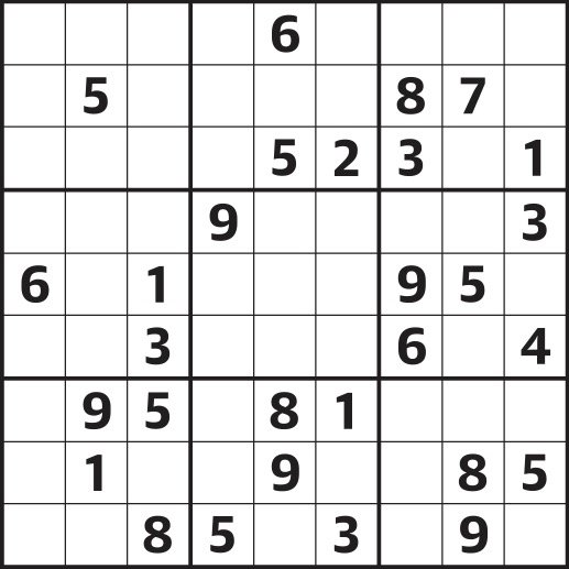 Sudoku 7,365 medium