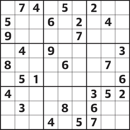 Sudoku 7,387 expert
