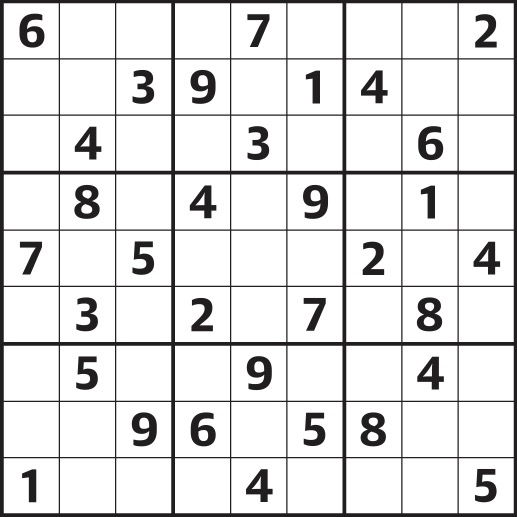 Sudoku 7,396 easy