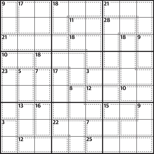 Killer sudoku 1,039
