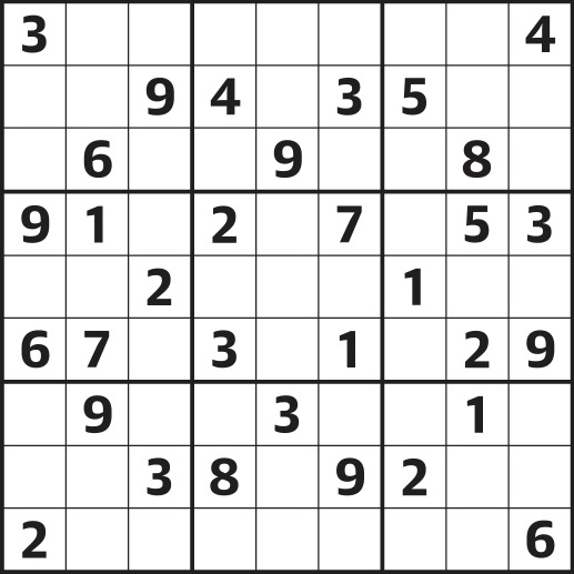Sudoku 7,463 hard