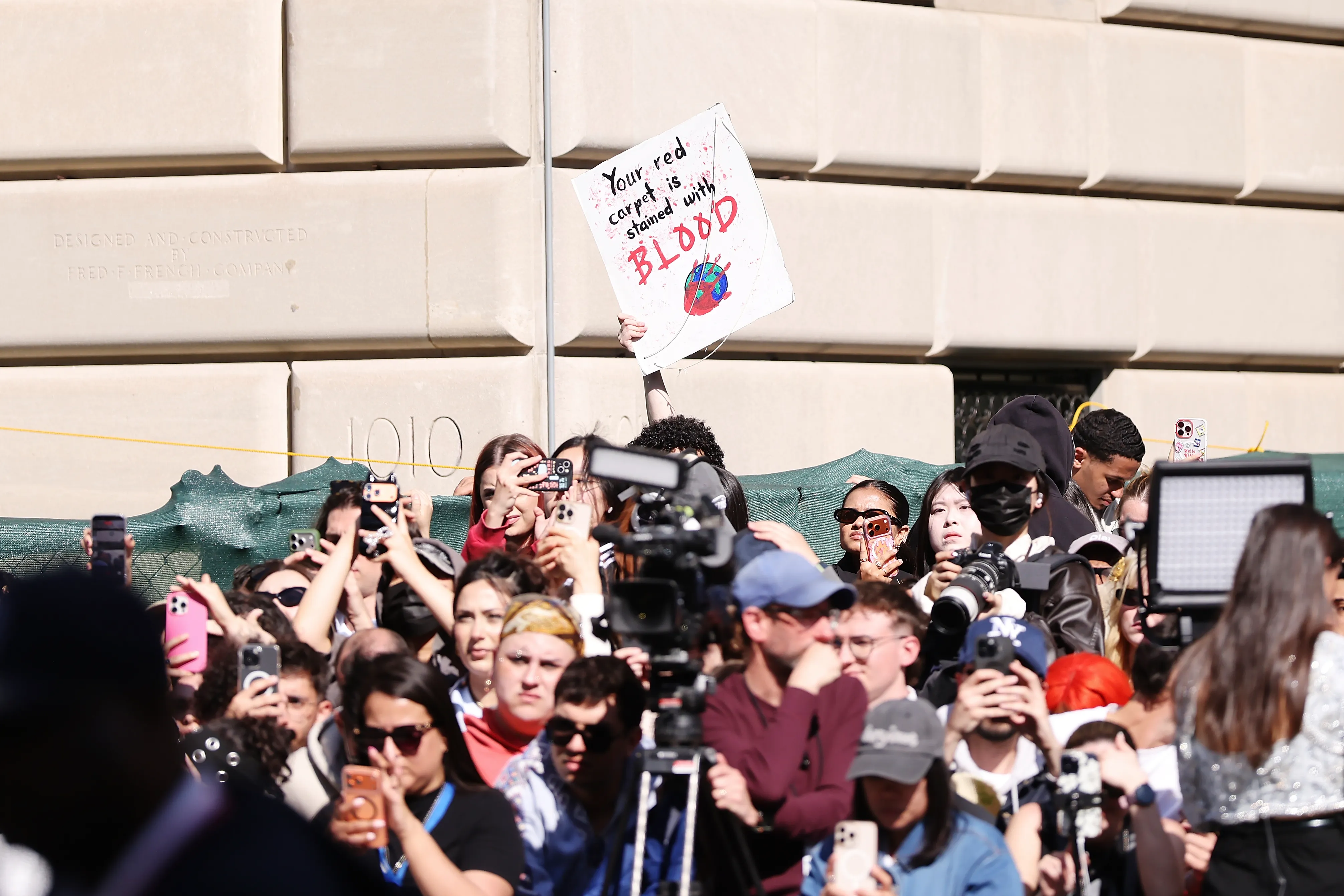 Protester Tackled to the Ground After Breaking Through Met Gala Entrance