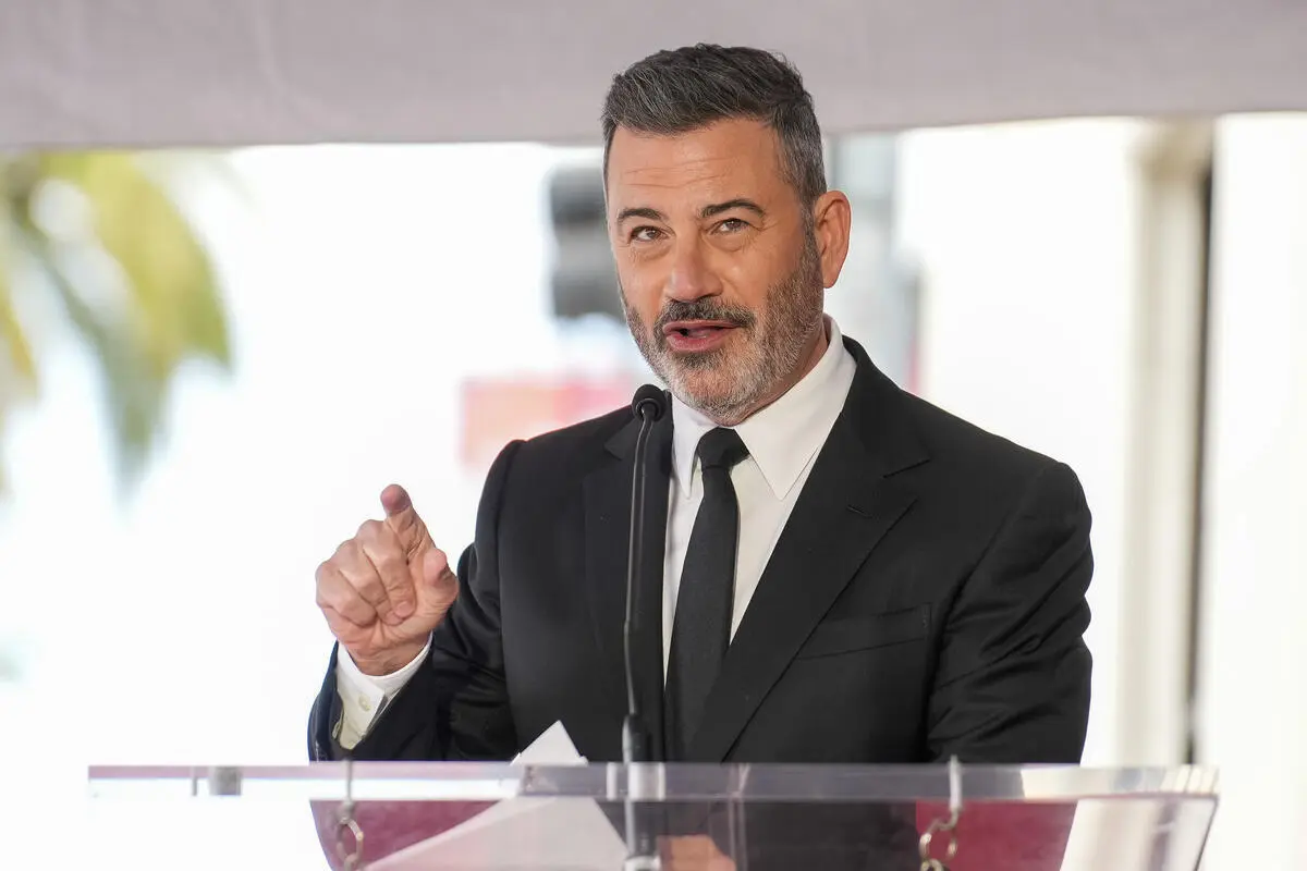 Jimmy Kimmel Cries and Calls Adam Carolla His ‘Life Partner’ at Hollywood Walk of Fame Ceremony: ‘If That Sounds Gay to You, It Was and It Is’