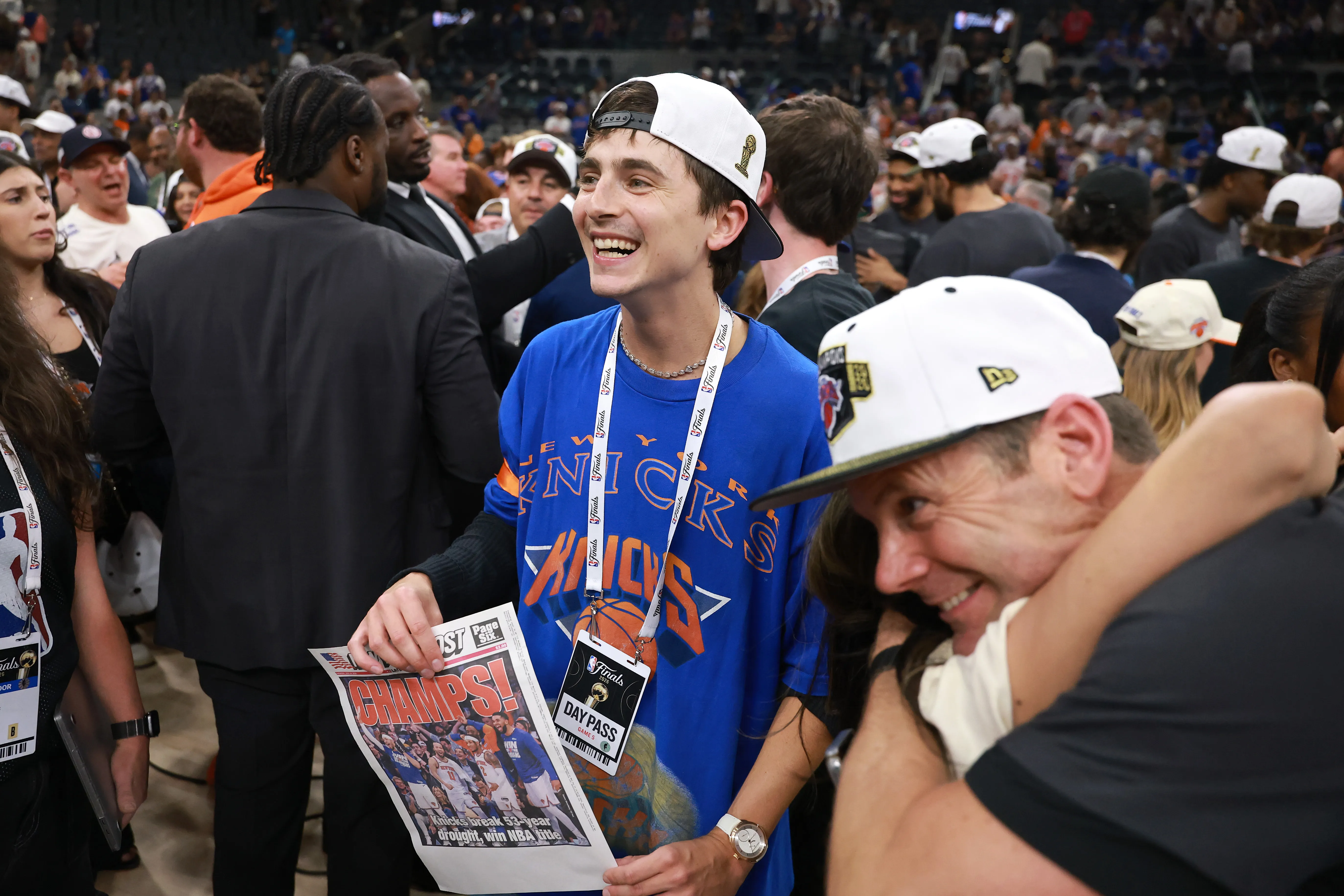 Timothée Chalamet Says He’d ‘Way Rather’ Have a Knicks Championship Than an Oscar