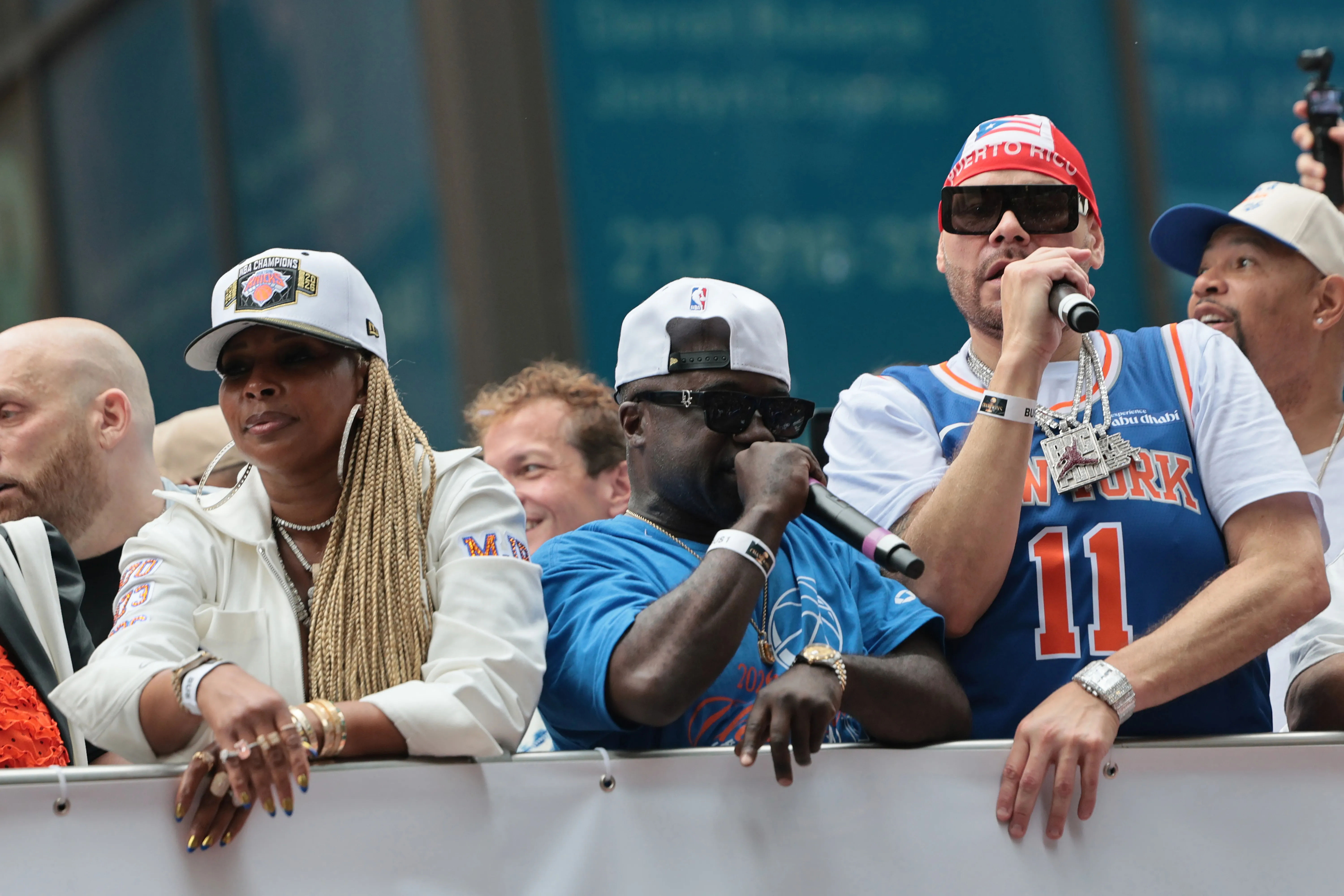 Fat Joe, Mary J. Blige, Wu-Tang Clan and More Rock New York Knicks’ Victory Parade With Tag-Team Performance