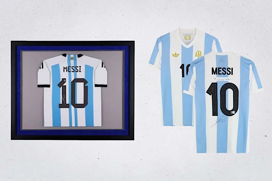 Autographed Lionel Messi Memorabilia Drops Online as Argentine Star Leads Team Into World Cup Quarterfinals