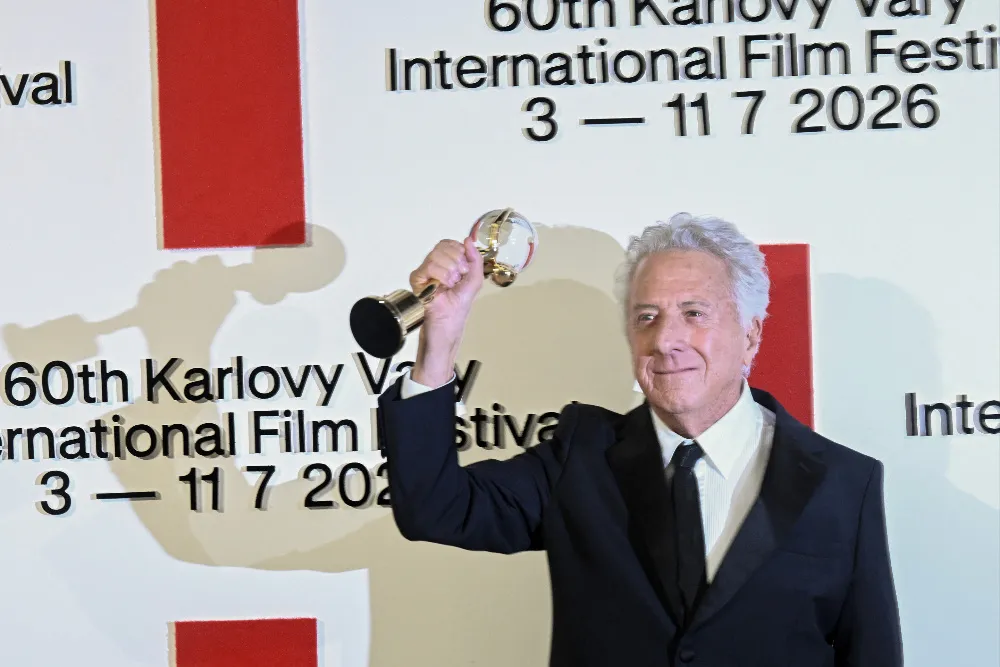 Dustin Hoffman Emotionally Accepts Karlovy Vary Award, Says Filmmaking Makes Him ‘Feel Alive’: ‘Grateful to Have Had the Opportunity to Do What I Love’
