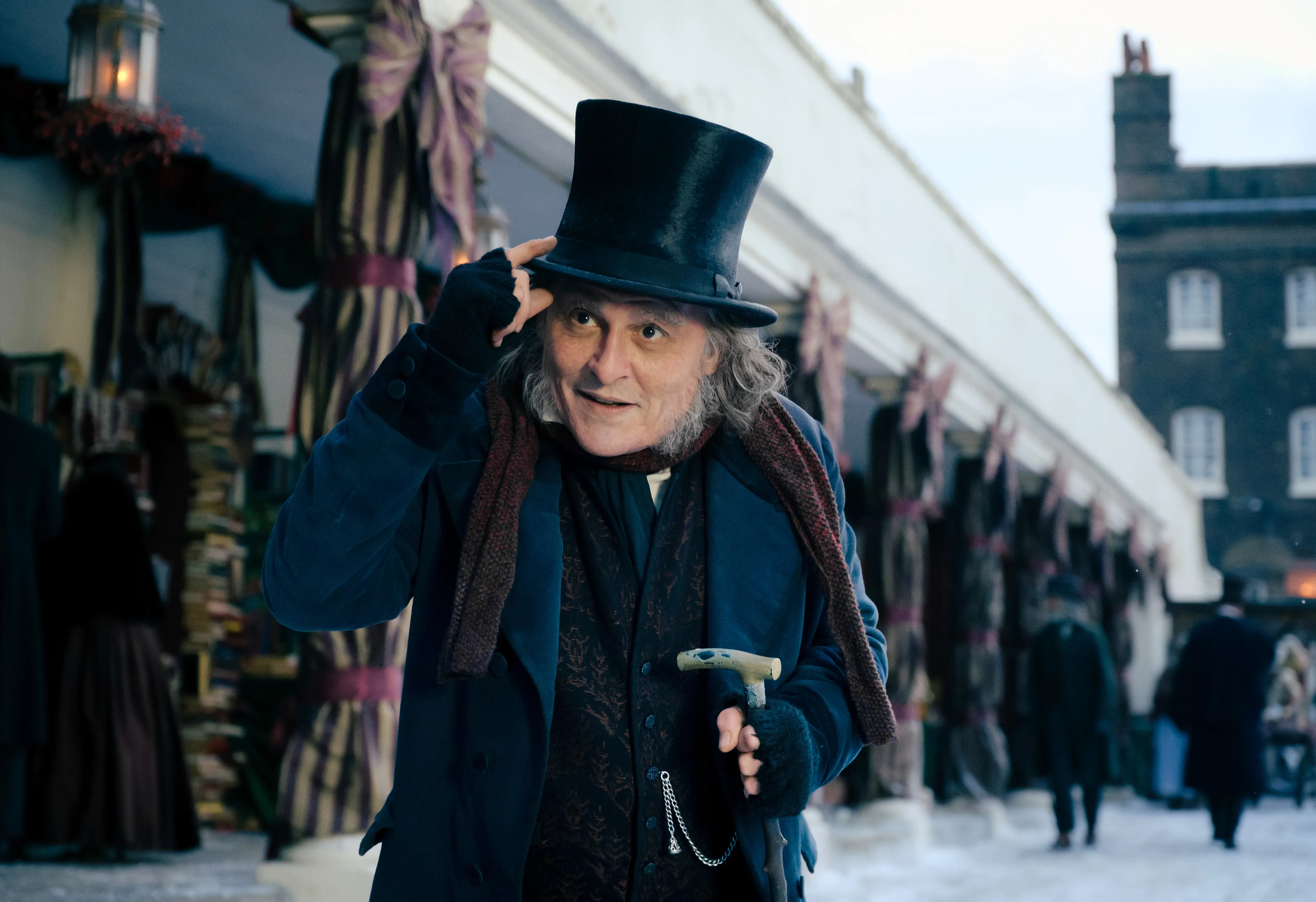‘Ebenezer’ Trailer: Johnny Depp Transforms Into Grouchy, Snowball-Throwing Scrooge