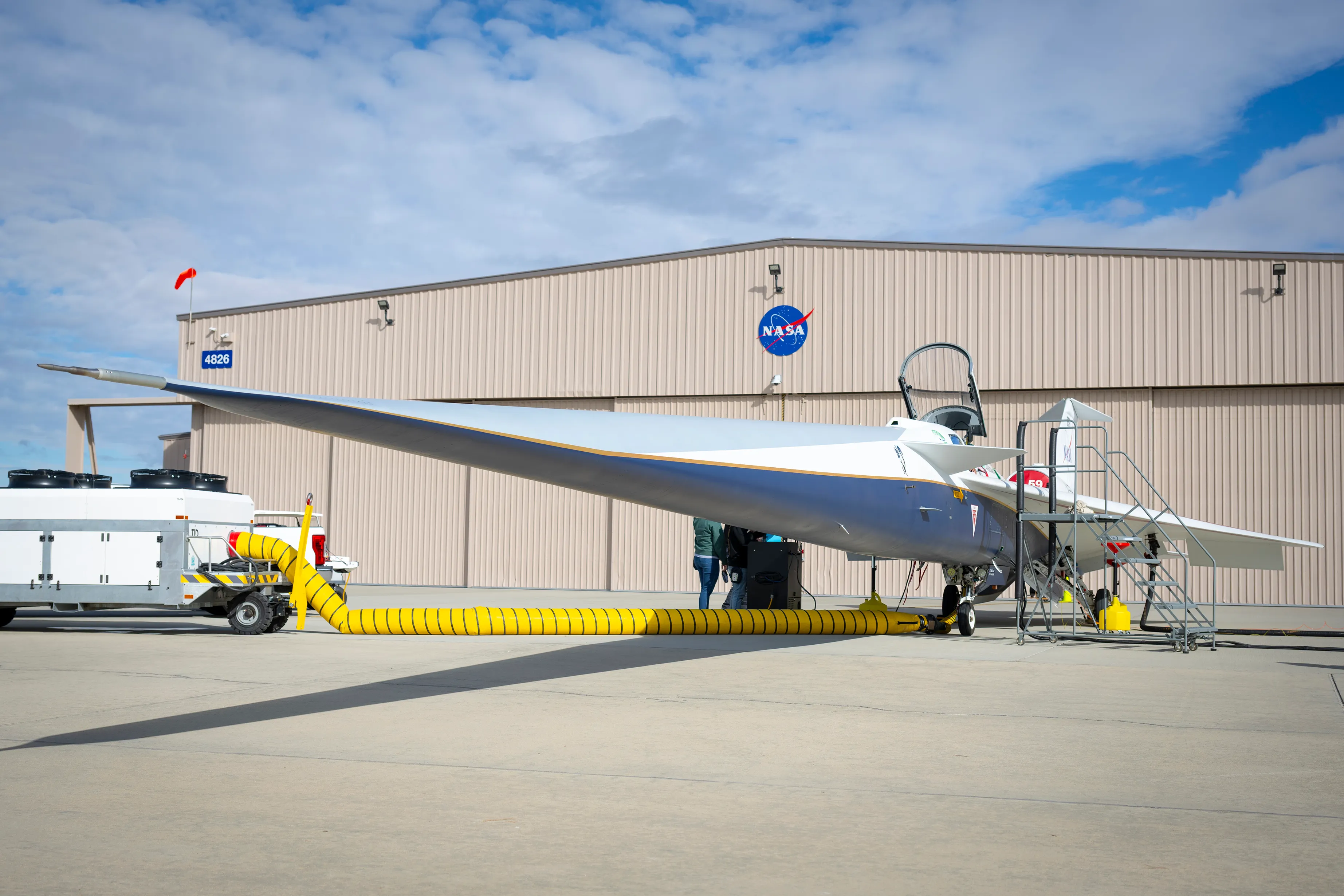There’s No Place Like NASA’s New X-59 Hangar Home
