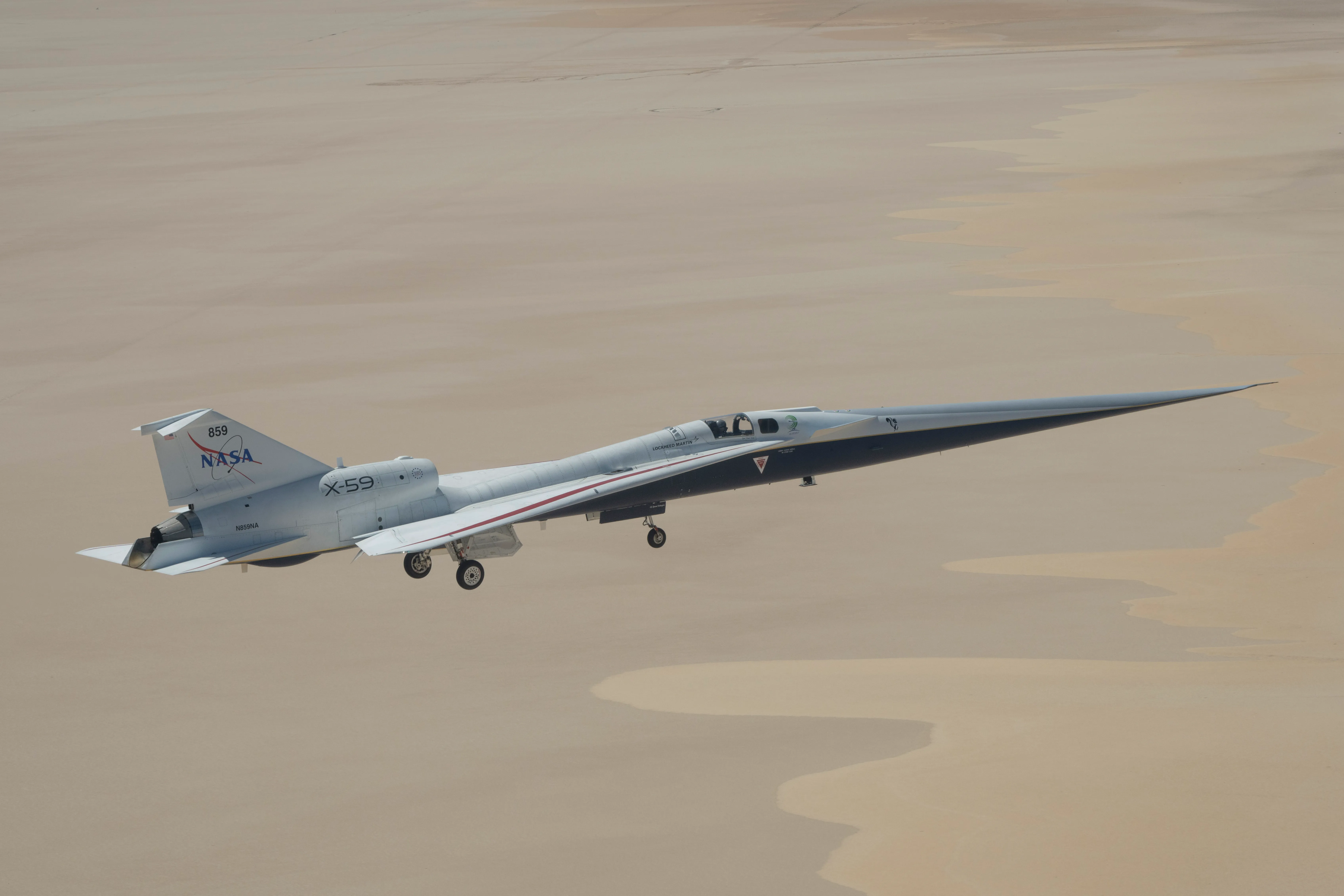 NASA’s X-59 Prepares for First Supersonic Flight