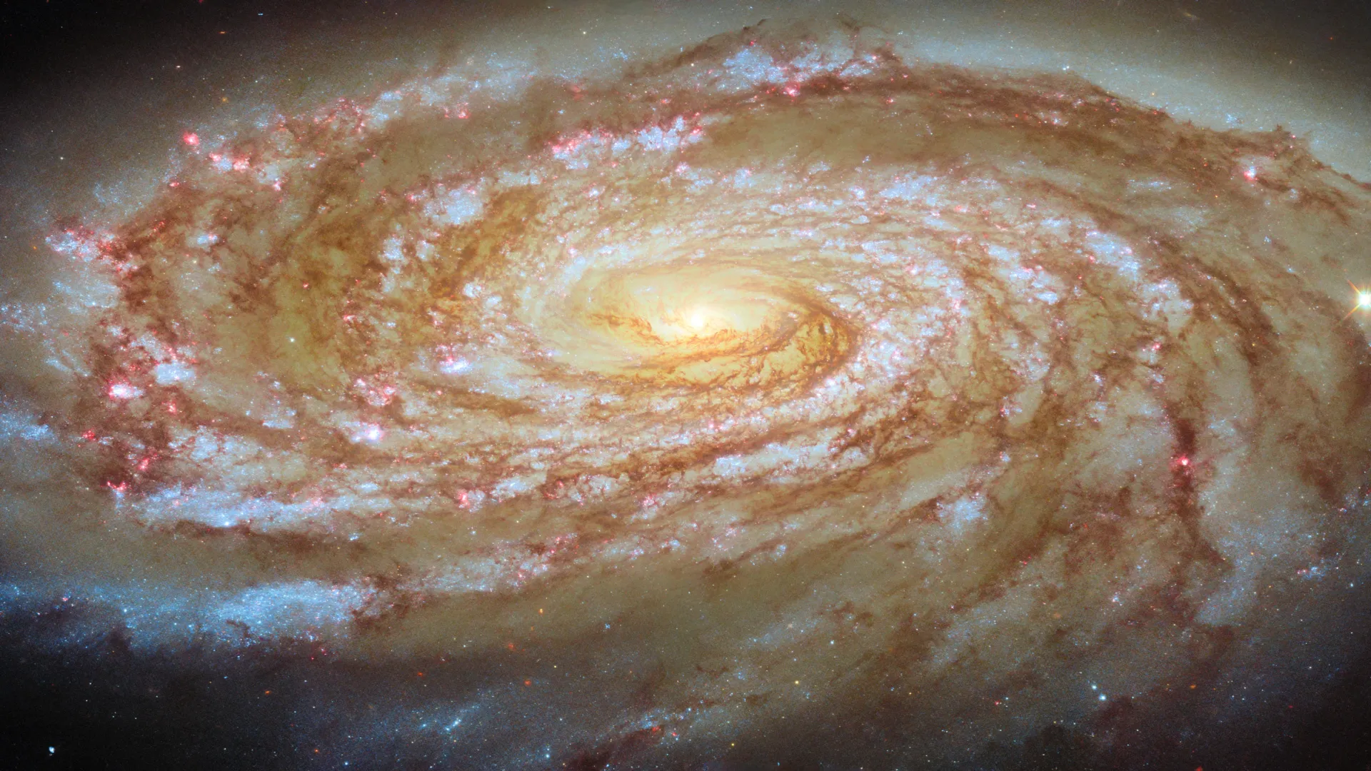 Hubble captures M88 on a perilous journey that could change it forever