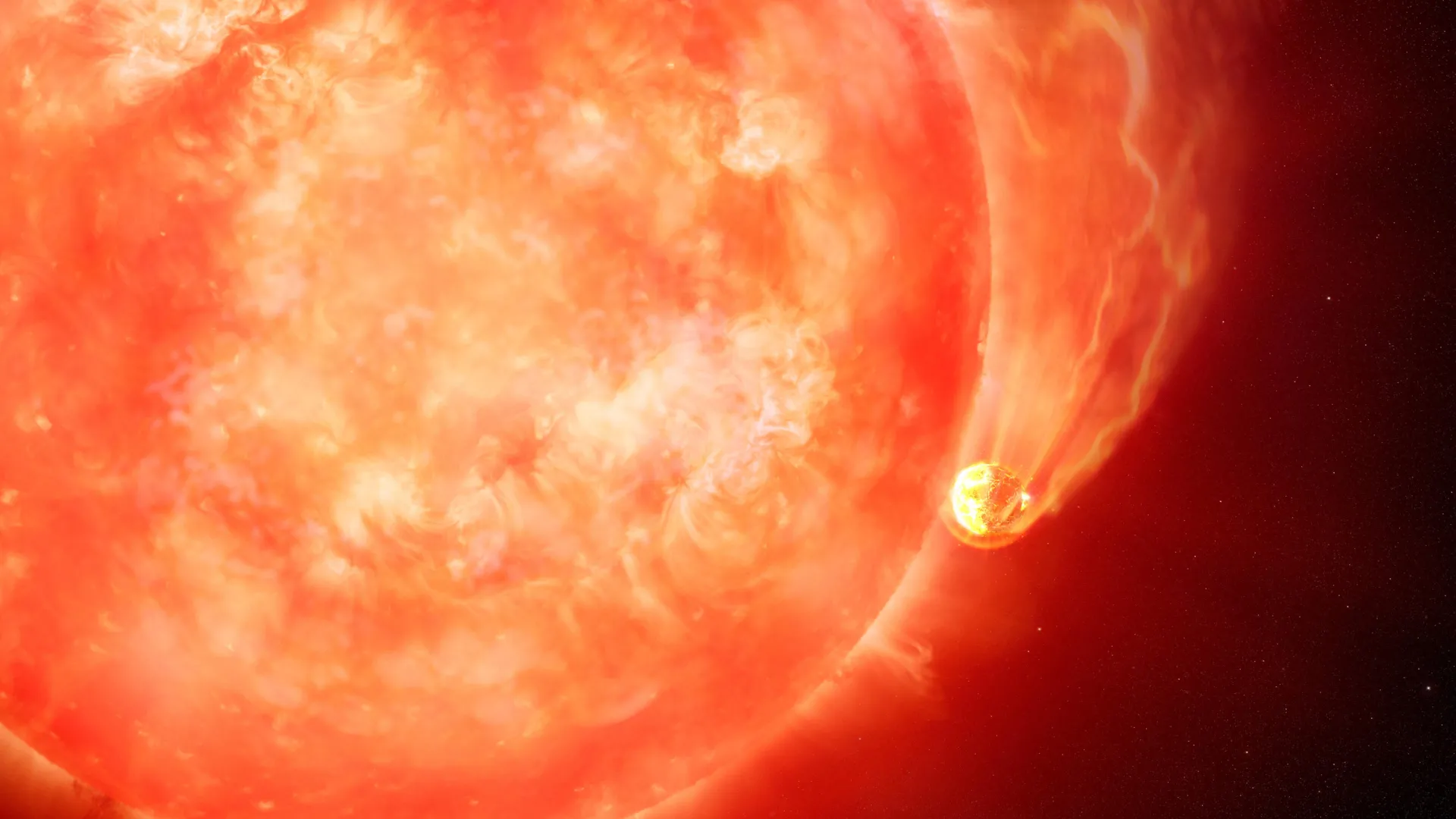 Dying stars are devouring giant planets, astronomers discover