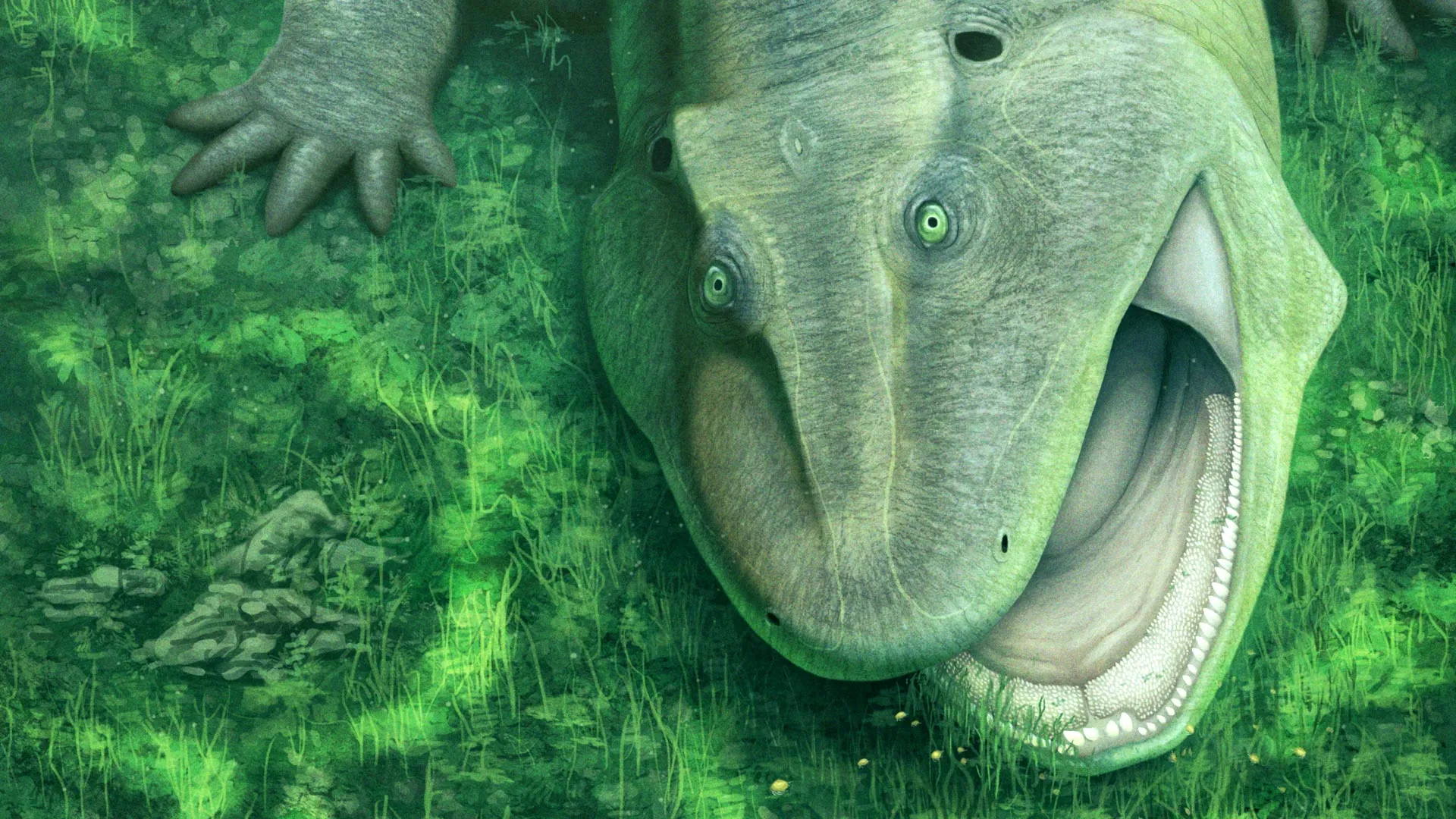 This 275-million-year-old animal had a twisted jaw like nothing alive today