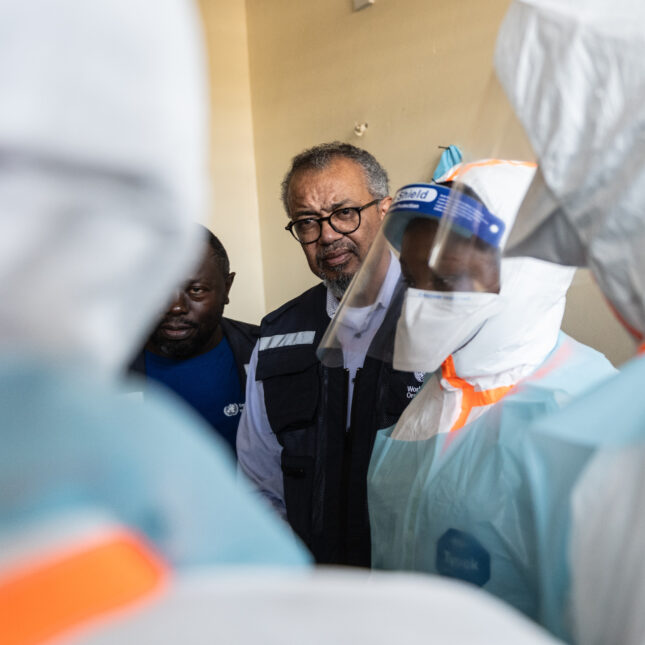 WHO director-general is profoundly concerned after visit to Ebola outbreak area