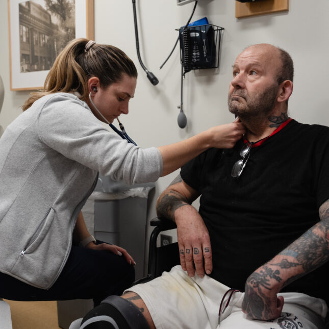 When it’s time to save a limb, novel clinic meets unhoused people where they are